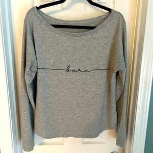 Burn Bootcamp Boatneck Sweatshirt XL